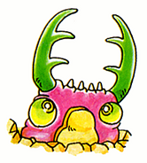 The Girin as it appears in the original Kid Icarus.