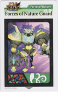 AR Card of the Forces of Nature Guard.