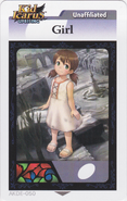 AR Card of the Girl.