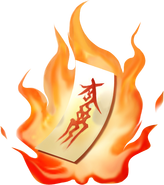 The Flame Card.