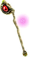 Artwork of the Ancient Staff.