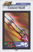 AR Card of the Lancer Staff.