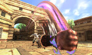 Pit using the club's melee attack in Chapter 1: The Return of Palutena.