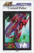 AR Card of the Cursed Palm.