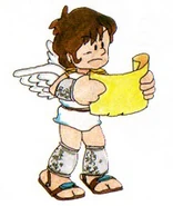 Pit con el mapa en Kid Icarus