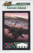 AR Card of the Aurum Island.