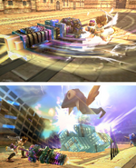 Pit wielding the Skyscraper Club in Chapter 1: The Return of Palutena.
