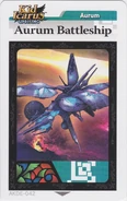 AR Card of the Aurum Battleship.