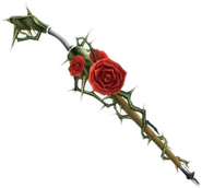 Artwork of the Rose Staff.