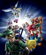 Cover art of Super Smash Bros. Brawl.