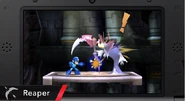 Funesto siendo atacado en el modo Smashventura de Super Smash Bros. para 3DS