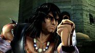 Magnus observing the ring.