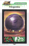 AR Card of the Megonta.