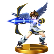 Trofeo alternativo de Pit en Super Smash Bros. para Wii U