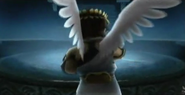 Pit en el Palacio en Super Smash Bros. Brawl.