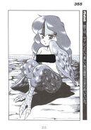 Syren as she appears in the Kid Icarus Futabasha Game Book