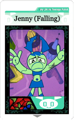 Jenny (Falling) - AR Card