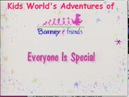 Kids World's Adventures of Everyone Is Special