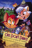 Pooh's Adventures of Cats Don't Dance Poster copy