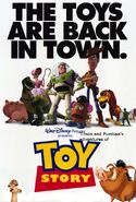 Timon and Pumbaa's adventures of Toy Story Poster