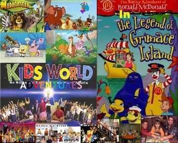 Kids World in the Wacky Adventures of Ronald McDonald- The Legend of Grimace Island