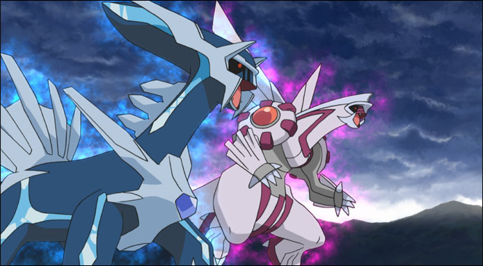 pokemon dialga and palkia the final battle