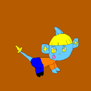 Numbuh 4 as a Shinx.
