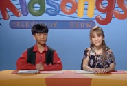 Christian and Alexandra in the Kidsongs TV show Season 2