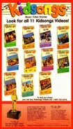 Kidsongs promotional ad with 11 videos.