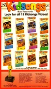 Kidsongs promotional ad with 12 videos.