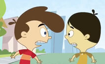 Coop and Dennis are horrified due to a treehouse was stolen by Mr. Kat