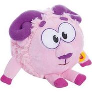 An example of a Kikoriki plushie, depicting Wally