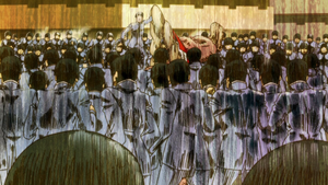 A group of One-Star students subdue a Two-Star club president.