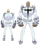 Gamagōri in his Three-Star Goku Uniform.