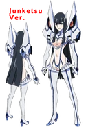 Satsuki portant Junketsu Override.