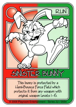 Sinister Bunny (Red)/Green | Killer Bunnies Wiki | Fandom