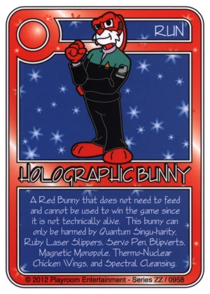 Holographic Bunny (Conquest) | Killer Bunnies Wiki | Fandom