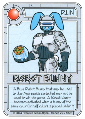Robot Bunny (Blue) | Killer Bunnies Wiki | Fandom