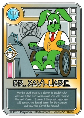 bunny様 Dr. Xavi-Hare | Killer Bunnies Wiki | Fandom