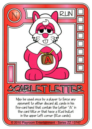 Scarlet Letter | Killer Bunnies Wiki | Fandom