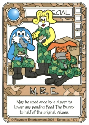 M.R.E. | Killer Bunnies Wiki | Fandom