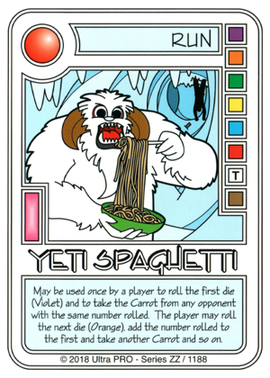 Yeti Spaghetti, Killer Bunnies Wiki