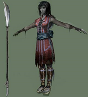 Hisako classic render, based on her Kevin Bayliss concept art