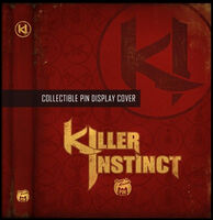 Killer-instinct-Collectible Pin Display Cover