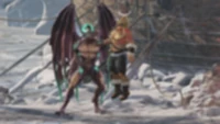 Gargos02.jpg (44 KB) Early and blurred teaser image showing Gargos' in-game character scale