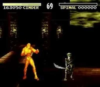 Spinal's Humiliation dance on the SNES