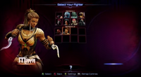 Maya in Season 2. The select screen is the same as TJ Combo's debut.