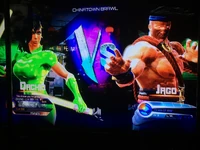 Orchid vs. Jago (without mask (again, via a glitch))