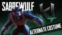 KI 2013 Sabrewulf Alternate Costume