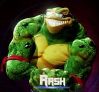 Rash as guest character in Season 2 preview debut.